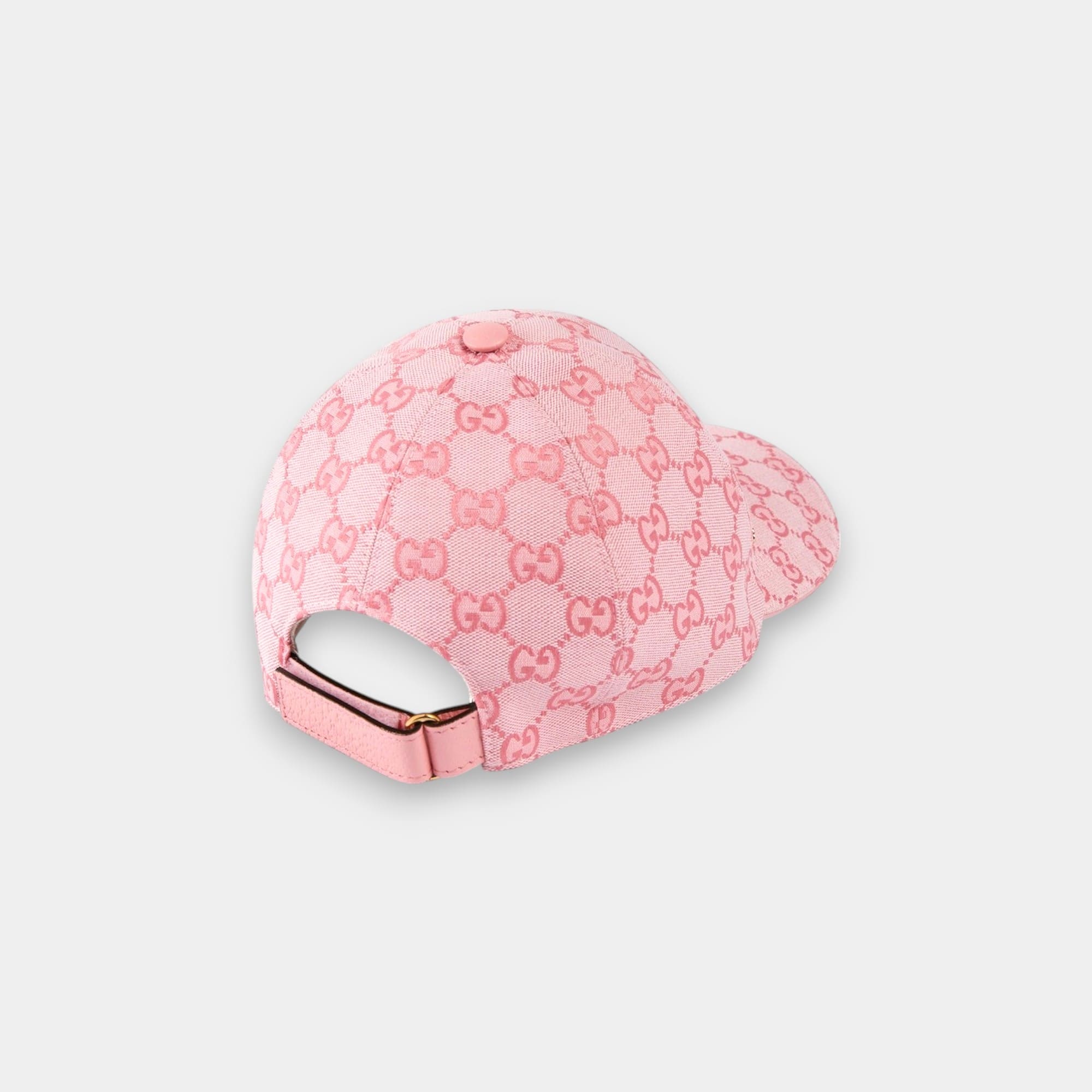 Casquette en toile GG rose